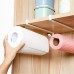 Agordo Wall Mount Paper Towel Holder Kitchen Under Cabinet Paper Roll Bar Hanger Bronze - B07F3KDMLC